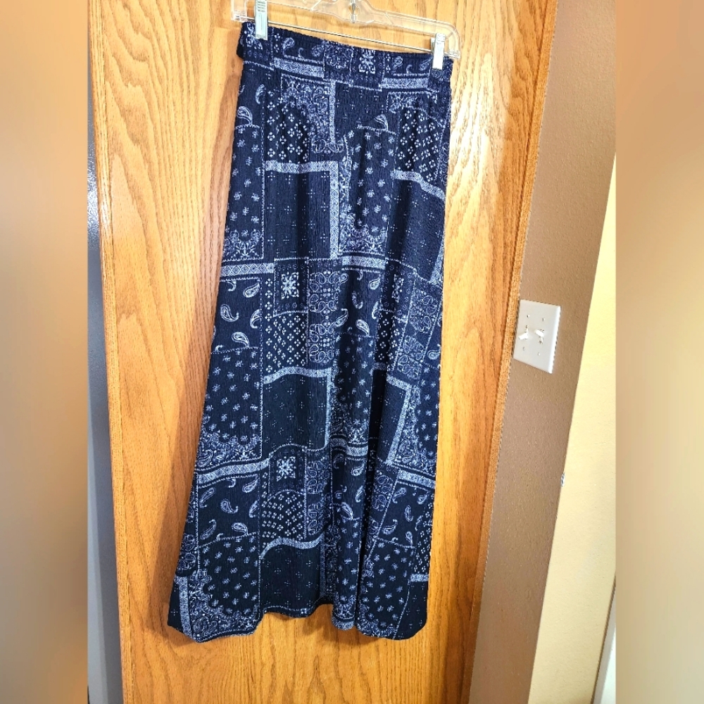 Cato navy blue skirt